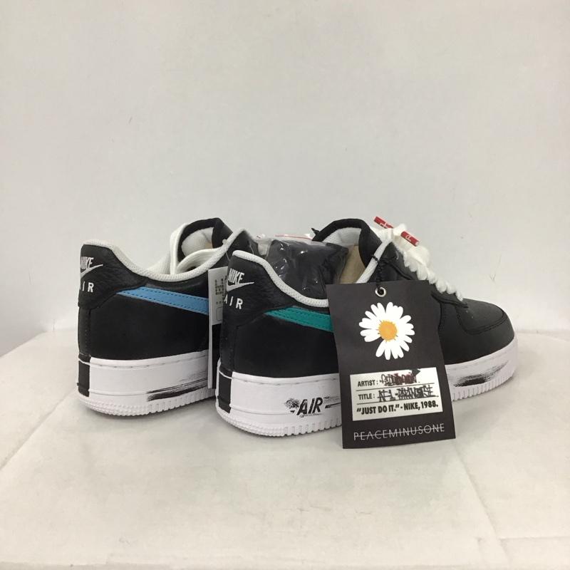 ナイキ NIKE スニーカー スニーカー AQ3692 004 AIR FORCE 1 07 PARANOISE PEACEMINUSONE 28cm 箱有 28.0cm ロゴ、文字 黒 / ブラック /  メンズ USED 古着 中古 10132545