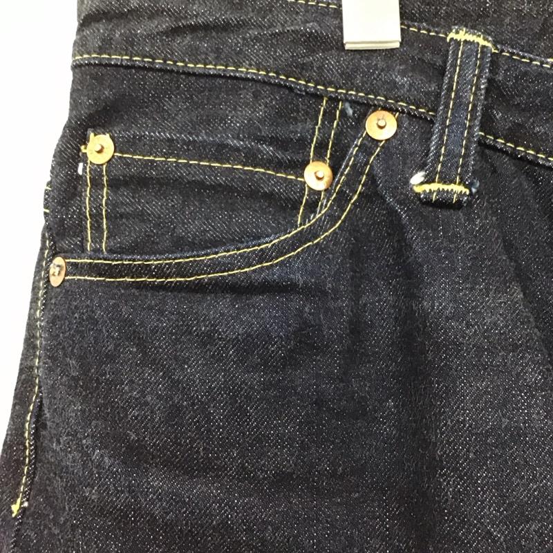 ザリアルマッコイズ THE REAL McCOY S パンツ デニム、ジーンズ デニムパンツ ストレートパンツ ワイドパンツ カジュアルパンツ 36 無地 インディゴ / インディゴ /  メンズ USED 古着 中古 10115391