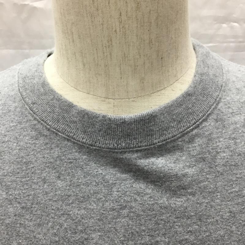 エドウィン EDWIN Tシャツ 半袖 ET8036 クルーネック バックプリント M ロゴ、文字 灰 / グレー /  メンズ USED 古着 中古 10115519