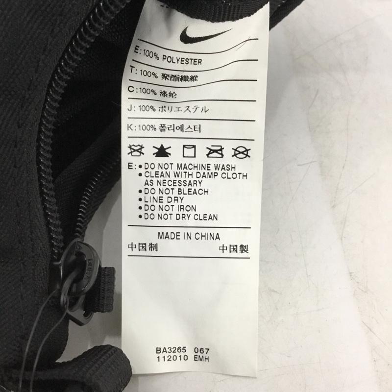 ナイキ NIKE ショルダーバッグ ショルダーバッグ BA3265 067 ワンポイント 黒 / ブラック /  メンズ USED 古着 中古 10149881
