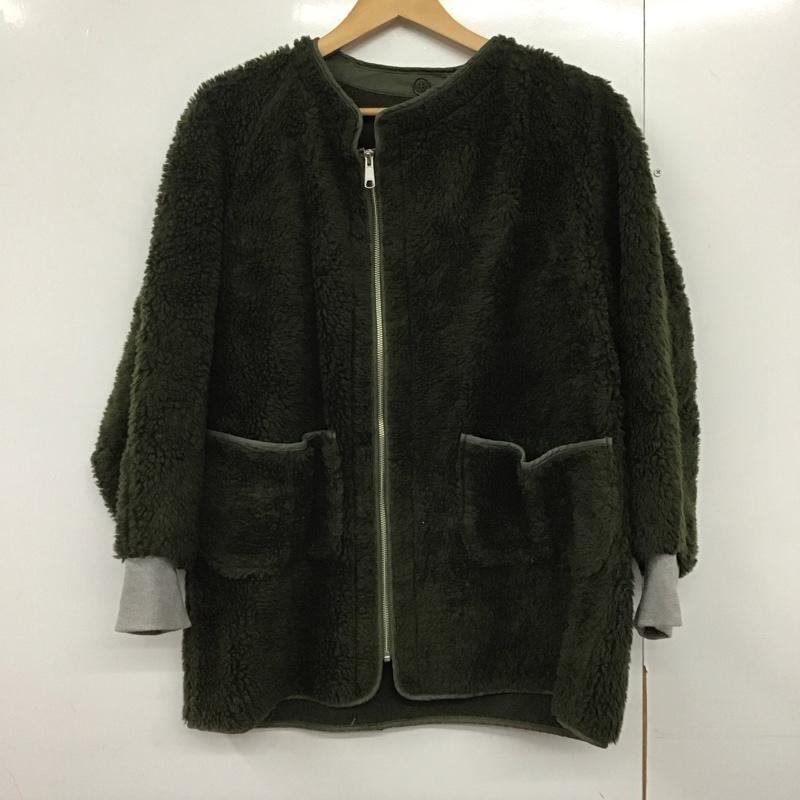 ミリタリー ミリタリー ジャケット、上着 ジャンパー、ブルゾン 無地 カーキ / カーキ /  レディース USED 古着 中古 10142765