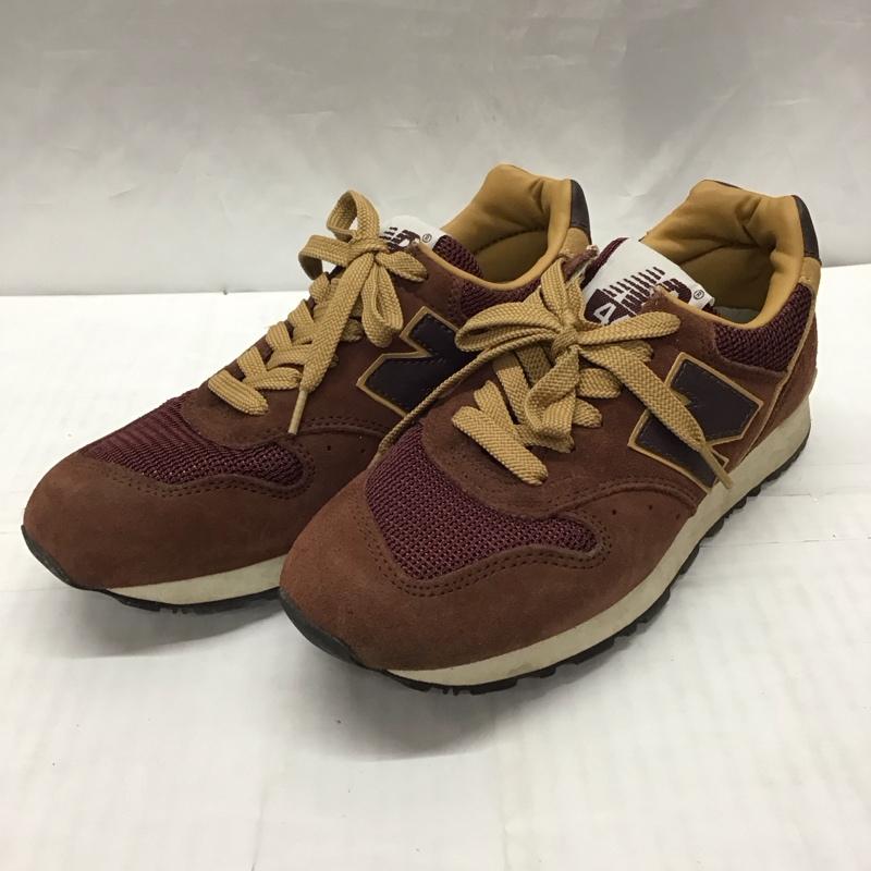 ニューバランス New Balance スニーカー スニーカー 448 6EE ロゴ、文字 えんじ / ワインレッド / X ベージュ / ベージュ /  レディース USED 古着 中古 10118867
