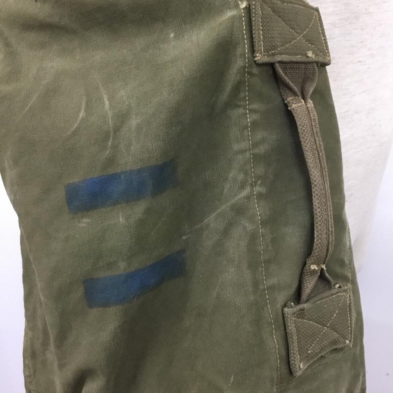 古着 USED バッグ バッグ ミリタリーバッグ ランドリーバッグ ロゴ、文字 カーキ / カーキ /  メンズ USED 古着 中古 10142824