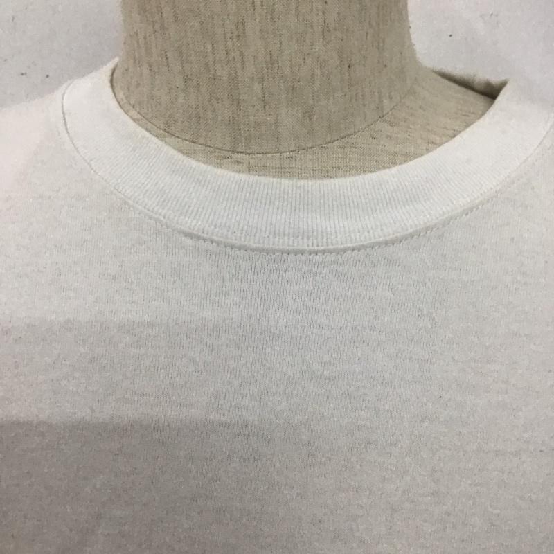 ジュンレッド JUNRed Tシャツ 半袖 半袖カットソー プリントTシャツ クルーネックカットソー L ロゴ、文字 白 / ホワイト /  メンズ USED 古着 中古 10127352