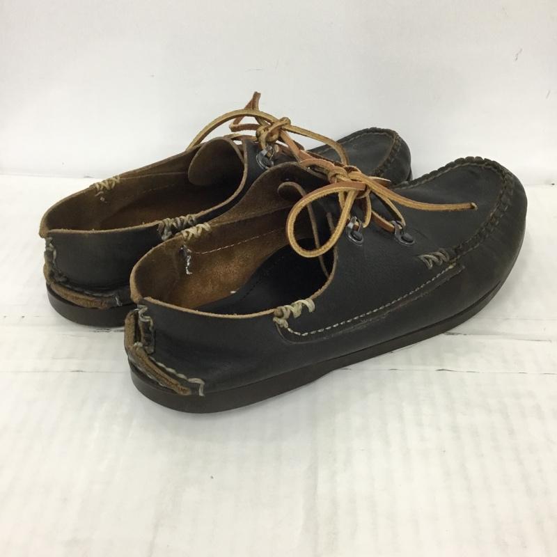 ユケテン YUKETEN 革靴 革靴 レザー カジュアルシューズ 無地 黒 / ブラック /  メンズ USED 古着 中古 10123998