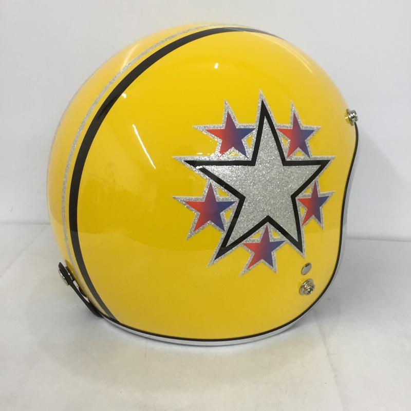 古着 USED ファッション小物 ファッション小物 キッズ ヘルメット KZ-805 女性用 星 黄 / イエロー /  ガールズ USED 古着 中古 10132832