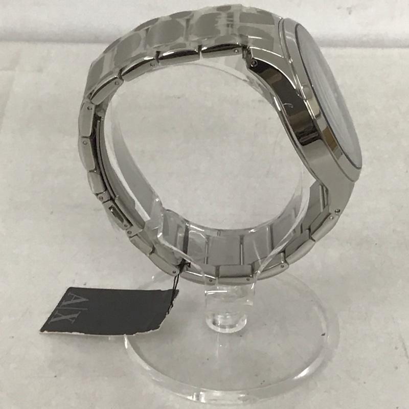 アルマーニエクスチェンジ ARMANI EXCHANGE 腕時計 アナログ（クォーツ式） AX2103 ステンレス ロゴ、文字 銀 / シルバー /  メンズ USED 古着 中古 10134323