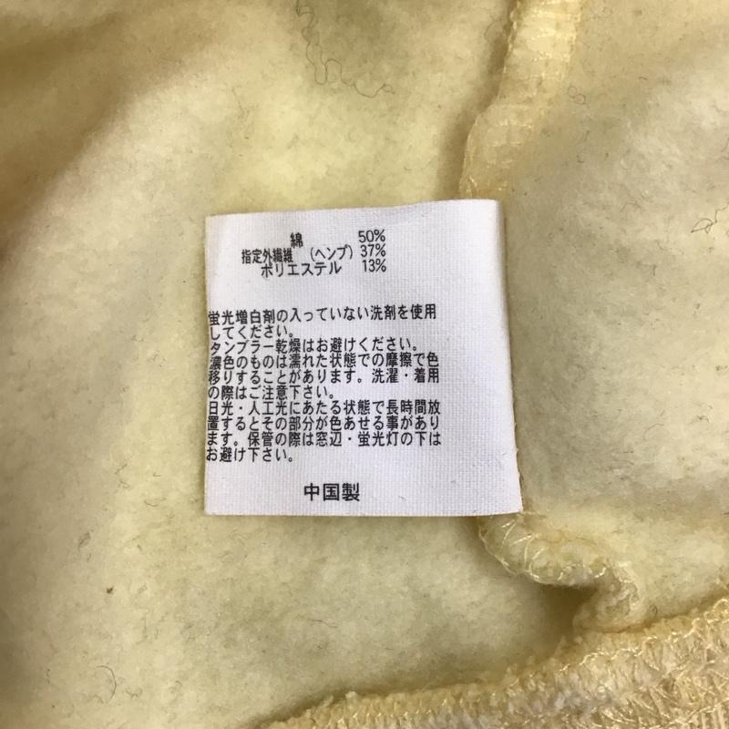 ブルックスブラザーズ BROOKS BROTHERS パーカー 長袖 長袖パーカー フード付きパーカー プリントスウェット トレーナー L ロゴ、文字 黄 / イエロー /  メンズ USED 古着 中古 10113240