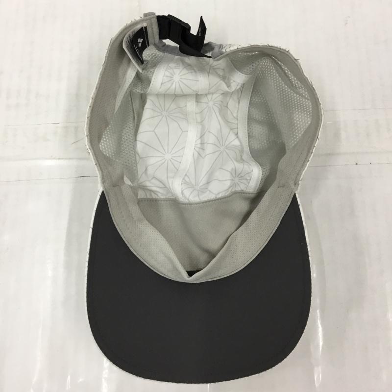 モンベル mont-bell 帽子 キャップ 1118653 リフレックキャップ 総柄 白 / ホワイト /  メンズ USED 古着 中古 10105745