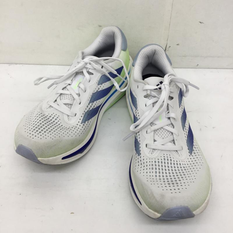 アディダス adidas スニーカー スニーカー IF3015 スーパーノヴァ ライズ ランニング 28.5cm ロゴ、文字 白 / ホワイト / X 青 / ブルー / X 薄緑 / ライトグリーン /  メンズ USED 古着 中古 10141698