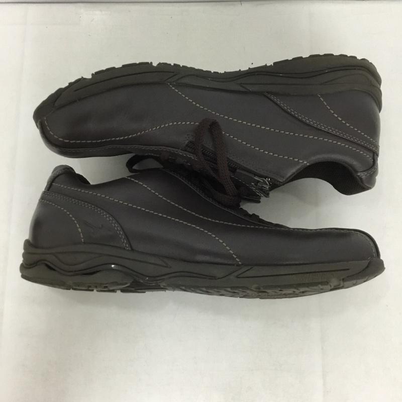 ミズノ MIZUNO スニーカー スニーカー 5KF-04058 ウォーキングシューズ 26.5cm 26.5cm ロゴ、文字 茶 / ブラウン /  メンズ USED 古着 中古 10139977