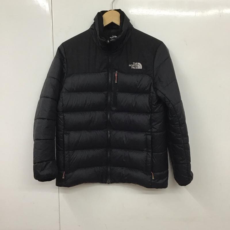 ザノースフェイス THE NORTH FACE ジャケット、上着 ダウンジャケット 150cm 150cm ロゴ、文字 X 無地 黒 / ブラック /  ボーイズ USED 古着 中古 10131557