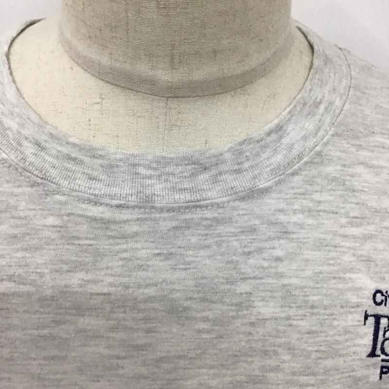 ディッキーズ Dickies Tシャツ 半袖 半袖カットソー プリントTシャツ クルーネックカットソー XL ロゴ、文字 灰 / グレー /  メンズ USED 古着 中古 10127633