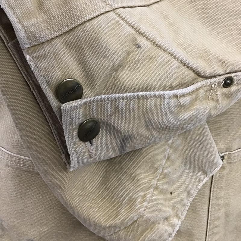 カーハート Carhartt ジャケット、上着 ジャンパー、ブルゾン カバーオール 無地 ベージュ / ベージュ /  メンズ USED 古着 中古 10121762