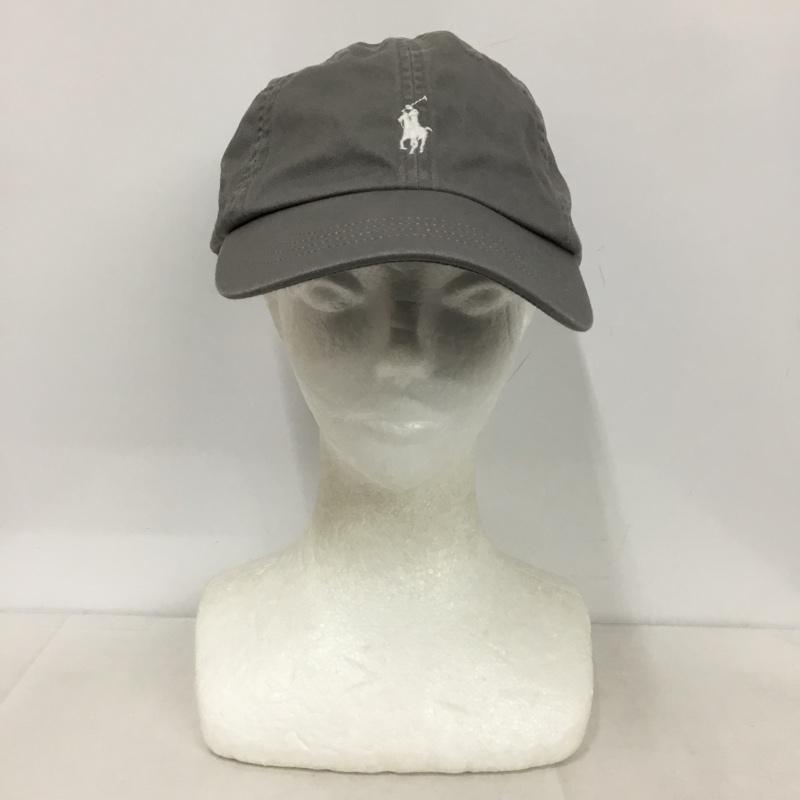 ポロバイラルフローレン Polo by RALPH LAUREN 帽子 キャップ コットン ワンポイント 灰 / グレー /  レディース USED 古着 中古 10141645