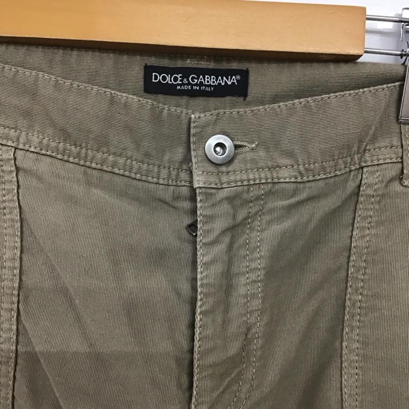ドルチェアンドガッバーナ DOLCE&GABBANA パンツ デニム、ジーンズ スリムパンツ ストレッチパンツ カジュアルパンツ 48インチ 無地 ベージュ / ベージュ /  メンズ USED 古着 中古 10141822