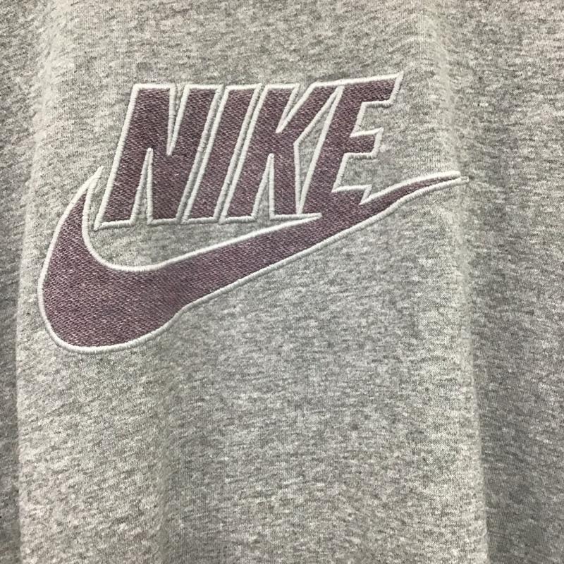 ナイキ NIKE ワンピース ひざ丈スカート CU6402-063 M ロゴ、文字 灰 / グレー /  レディース USED 古着 中古 10140351