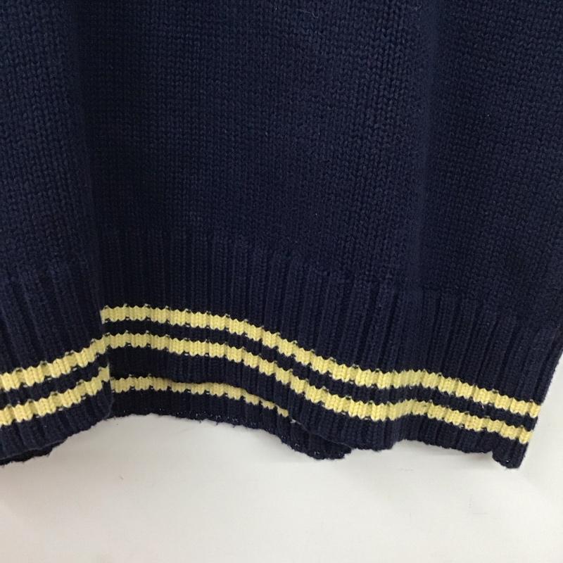 ポロバイラルフローレン Polo by RALPH LAUREN ベスト ベスト M 無地 紺 / ネイビー /  レディース USED 古着 中古 10136926