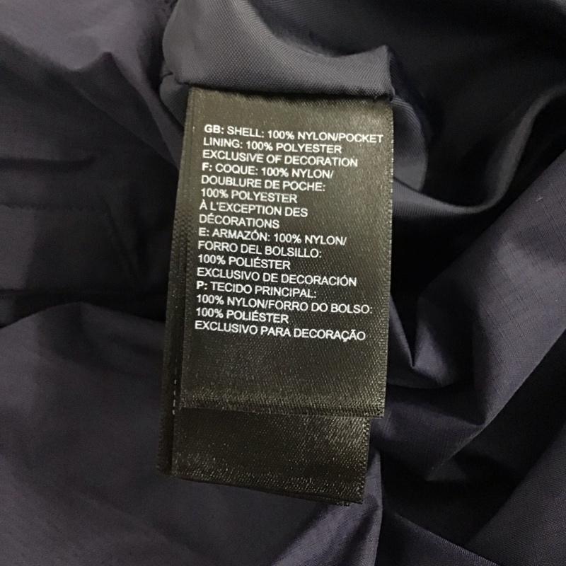 ザノースフェイス THE NORTH FACE ジャケット、上着 ジャンパー、ブルゾン M ロゴ、文字 X プリント 紺 / ネイビー /  メンズ USED 古着 中古 10141174