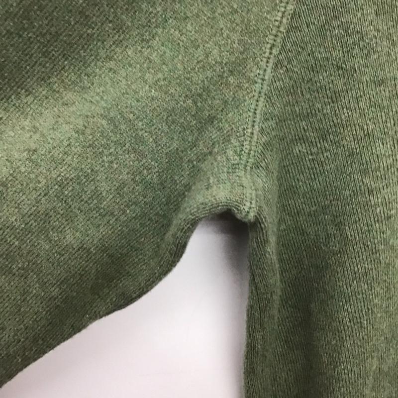 ポロラルフローレン POLO RALPH LAUREN ニット、セーター 長袖 長袖ニットカットソー クルーネック セーター M ロゴ、文字 カーキ / カーキ /  メンズ USED 古着 中古 10146811