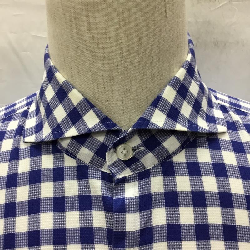 ヒューゴボス HUGO BOSS シャツ、ブラウス 長袖 長袖シャツ カラーシャツ ポケットシャツ 長袖カットソー チェックシャツ 42 チェック マルチカラー / マルチカラー /  メンズ USED 古着 中古 10119404