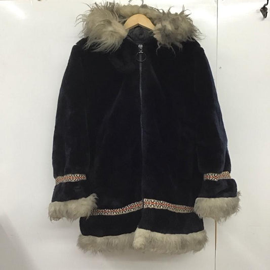 古着 USED ジャケット、上着 ジャンパー、ブルゾン ジップアップジャケット アウター 古着 パーカー 無地 紺 / ネイビー /  メンズ USED 古着 中古 10146938