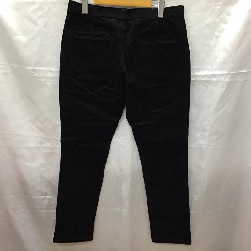 インヘリット INHERIT パンツ ワークパンツ、ペインターパンツ コーデュロイパンツ ワイドパンツ ストレートパンツ カジュアルパンツ L 無地 黒 / ブラック /  メンズ USED 古着 中古 10113887