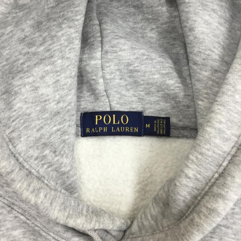 ポロラルフローレン POLO RALPH LAUREN パーカー 長袖 POLO BEAR by POLO RALPH LAUREN M プリント X キャラクター 灰 / グレー /  メンズ USED 古着 中古 10116044