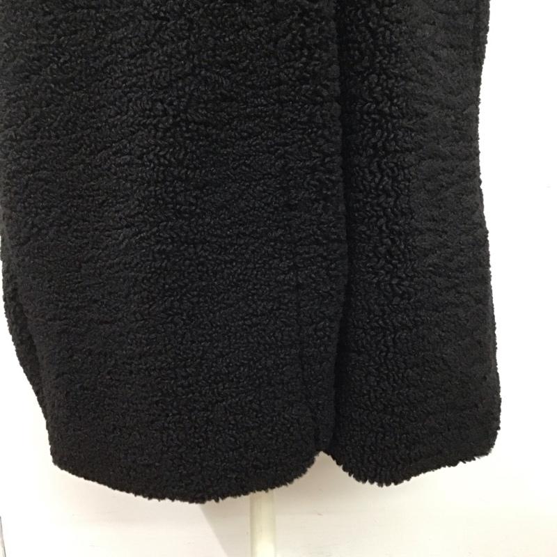 ザラ ZARA コート コート一般 長袖ジャケット カラージャケット 前ボタン ロングコート XS 無地 黒 / ブラック /  レディース USED 古着 中古 10124343