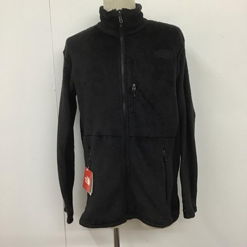 ザノースフェイス THE NORTH FACE ジャケット、上着 ジャンパー、ブルゾン na61906 ジップインバーサミッドジャケット フリースジャケット ジップアップジャケット L ロゴ、文字 黒 / ブラック /  メンズ USED 古着 中古 10108667