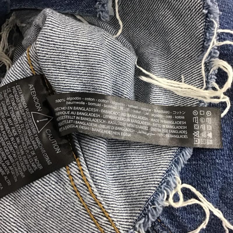 ザラ ZARA ジャケット、上着 ジャケット、ブレザー Gジャン S 無地 インディゴ / インディゴ /  レディース USED 古着 中古 10140056