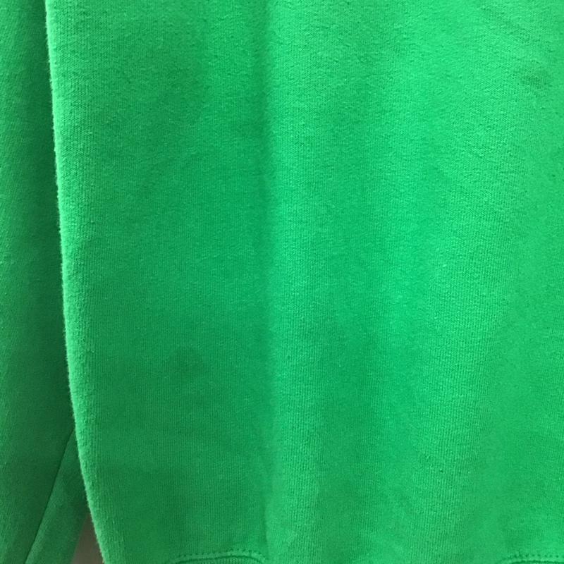 チャンピオン Champion トレーナー 長袖 長袖トレーナー スウェット クルーネック プルオーバー S プリント 緑 / グリーン /  メンズ USED 古着 中古 10142418