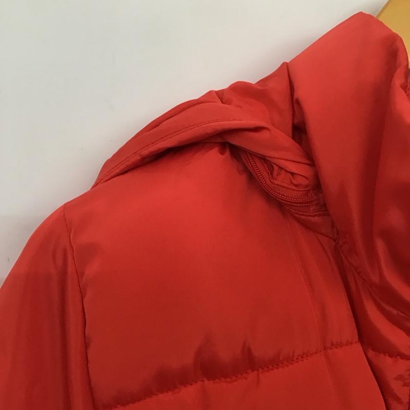 ザラ ZARA ジャケット、上着 ジャンパー、ブルゾン ジップアップジャケット ナイロンジャケット アウター ダウンジャケット 無地 赤 / レッド /  ガールズ USED 古着 中古 10135436