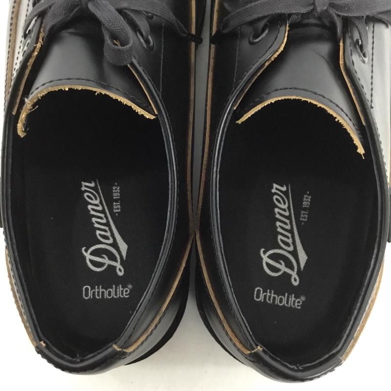 ダナー Danner 革靴 革靴 D210500 ブルランロー 9 1/2 ワンポイント 黒 / ブラック /  メンズ USED 古着 中古 10147718