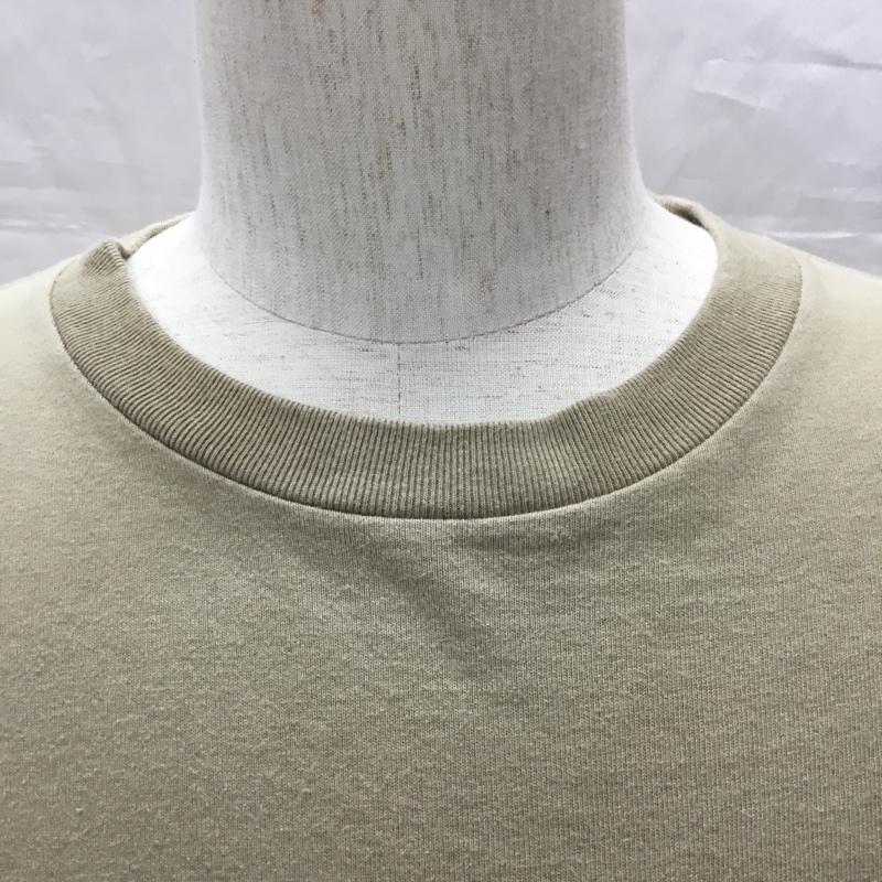 ベンデイビス BEN DAVIS Tシャツ 半袖 半袖カットソー プリントTシャツ クルーネックカットソー L ロゴ、文字 ベージュ / ベージュ /  メンズ USED 古着 中古 10113293