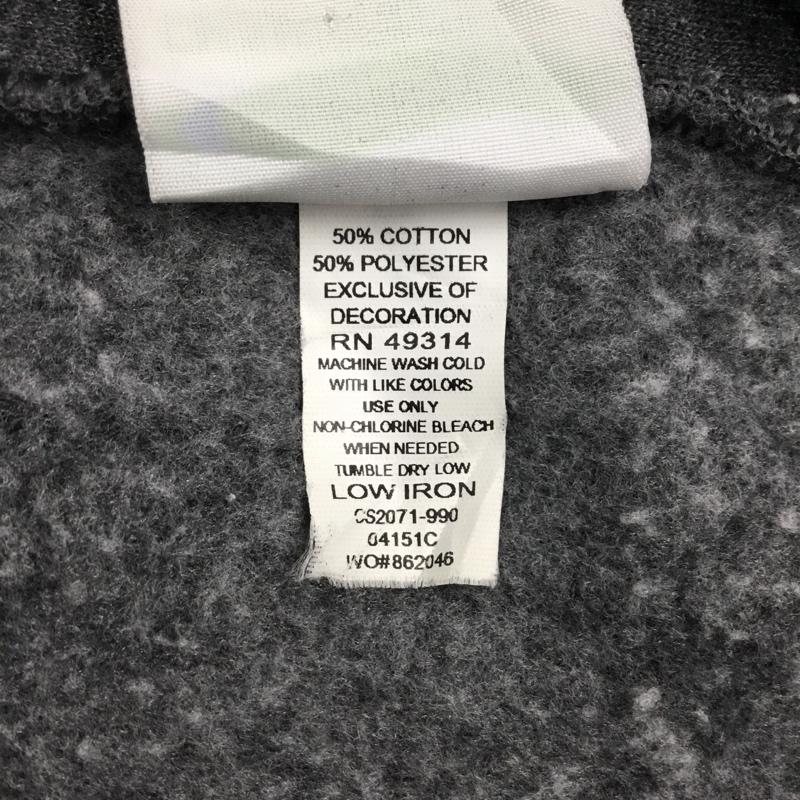 チャンピオン Champion パーカー 長袖 XL 無地 チャコールグレー / チャコールグレー /  メンズ USED 古着 中古 10113486