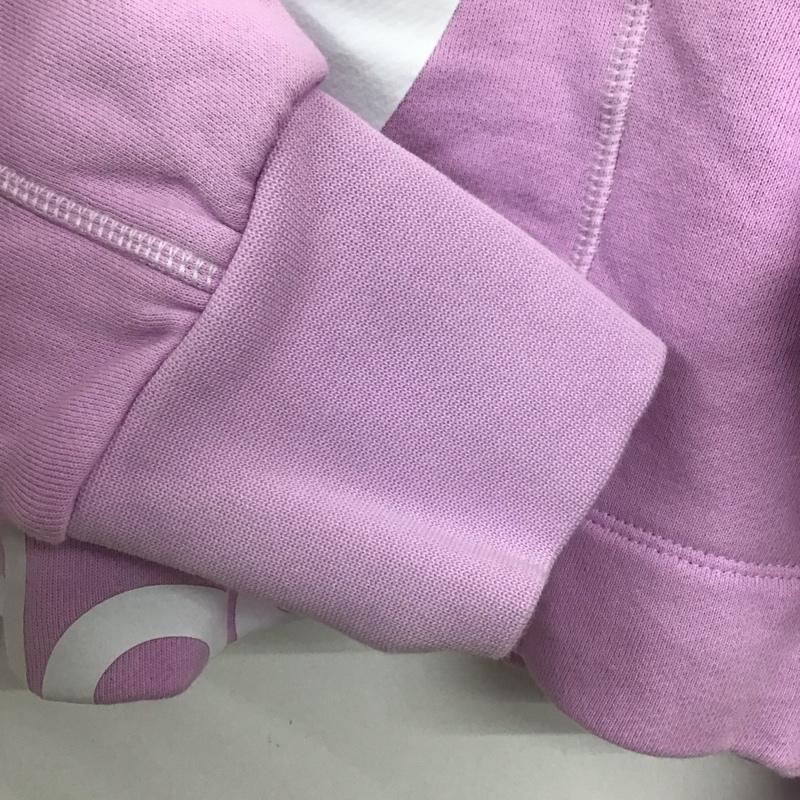 アディダス adidas パーカー 長袖 FM1745 クロップド パーカー M プリント 紫 / パープル /  レディース USED 古着 中古 10146791