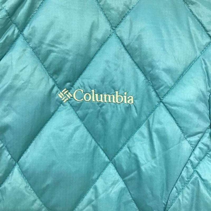 コロンビア Columbia ジャケット、上着 ジャケット、ブレザー M 無地 水色 / ライトブルー /  レディース USED 古着 中古 10130421