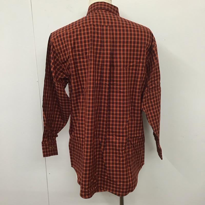 ブルックスブラザーズ BROOKS BROTHERS シャツ、ブラウス 長袖 長袖シャツ カラーシャツ ポケットシャツ 長袖カットソー チェックシャツ M チェック マルチカラー / マルチカラー /  メンズ USED 古着 中古 10112577