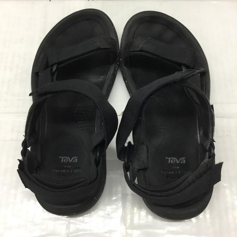 テバ Teva サンダル サンダル 1109949 ハリケーン スポーツサンダル 26cm 26.0cm ロゴ、文字 黒 / ブラック /  メンズ USED 古着 中古 10114719