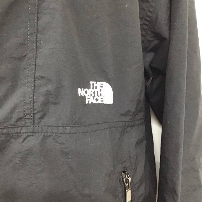 ザノースフェイス THE NORTH FACE ジャケット、上着 ジャンパー、ブルゾン np72230 コンパクトジャケット ジップアップジャケット 長袖パーカー M ロゴ、文字 黒 / ブラック /  メンズ USED 古着 中古 10119299