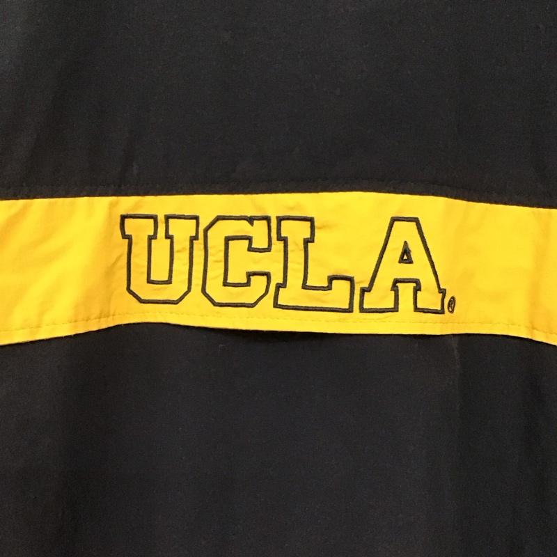ユーシーエルエー UCLA ジャケット、上着 ジャンパー、ブルゾン ジップアップジャケット ナイロンジャケット アウター M ロゴ、文字 紺 / ネイビー /  メンズ USED 古着 中古 10141640