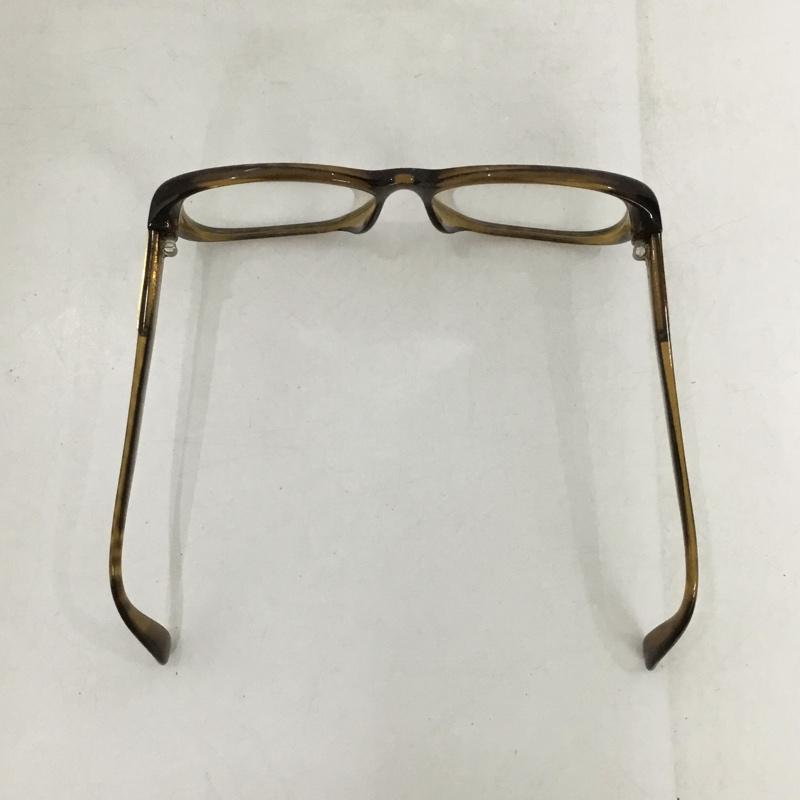 ダンヒル DUNHILL めがね・サングラス めがね OPTYL 90年代 ワンポイント 茶 / ブラウン /  メンズ USED 古着 中古 10149232