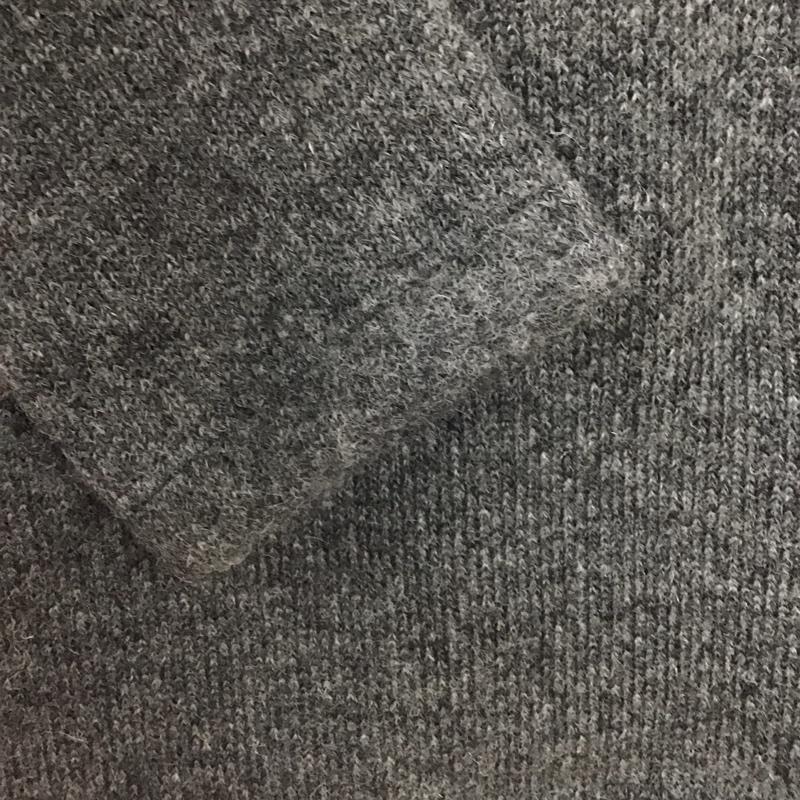 クオドロ quadro コート コート一般 長袖ニットコートジャケット アウター タートルネック 2 無地 灰 / グレー /  メンズ USED 古着 中古 10142360