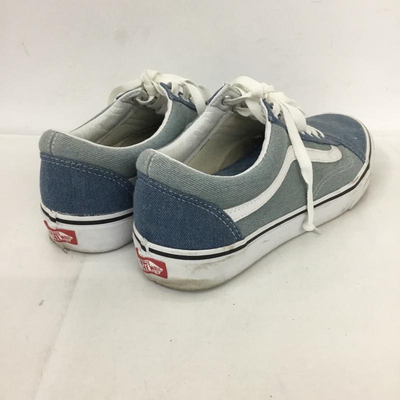 バンズ VANS スニーカー スニーカー 721454 デニム 27.5cm 27.5cm ロゴ、文字 水色 / ライトブルー /  メンズ USED 古着 中古 10128980
