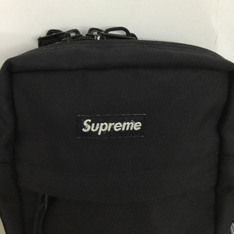 シュプリーム Supreme ショルダーバッグ ショルダーバッグ 18SS Shoulder Bag ロゴ、文字 黒 / ブラック /  メンズ USED 古着 中古 10141651