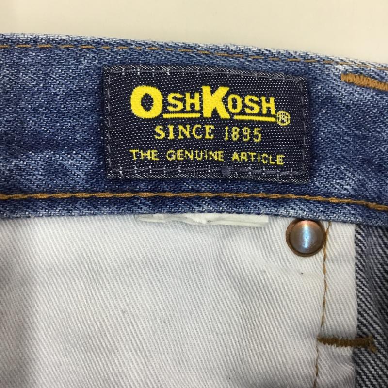 オシュコシュ OSHKOSH パンツ デニム、ジーンズ デニムパンツ ストレートパンツ ワイドパンツ カジュアルパンツ 無地 インディゴ / インディゴ /  メンズ USED 古着 中古 10121593