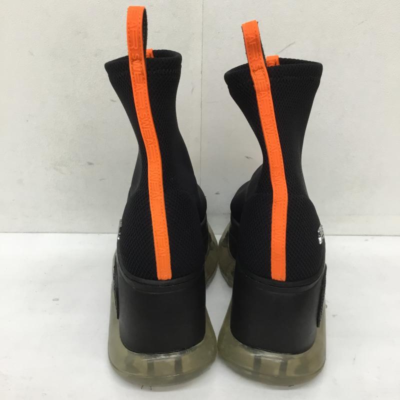 スウェアロンドン SWEARLONDON スニーカー スニーカー US：7.5 ロゴ、文字 黒 / ブラック /  レディース USED 古着 中古 10150956
