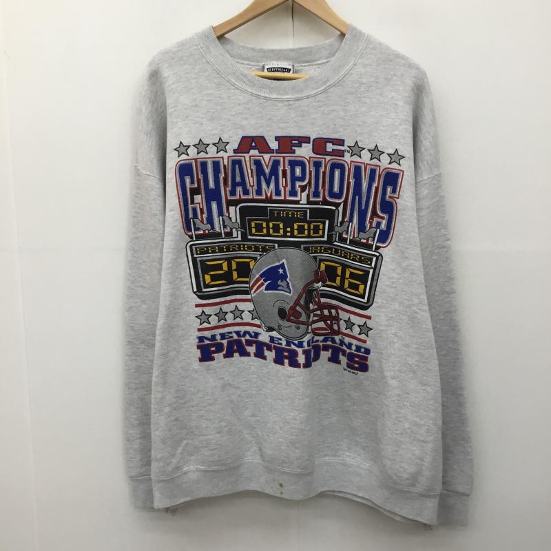 リー Lee トレーナー 長袖 USA製 XL プリント 灰 / グレー /  メンズ USED 古着 中古 10142327