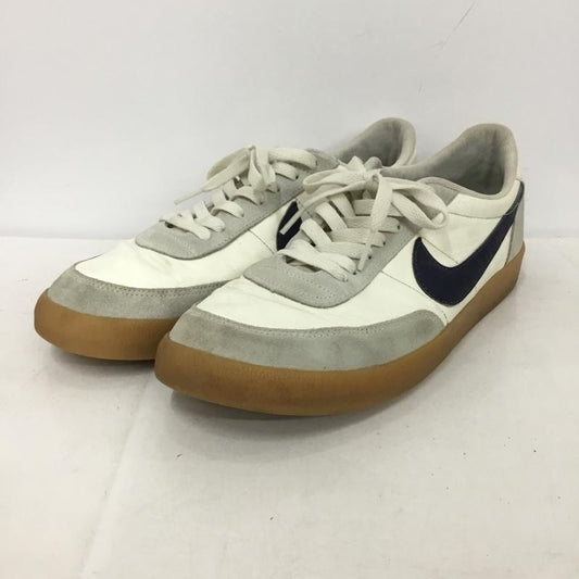 ナイキ NIKE スニーカー スニーカー 432997-107 KILLSHOT 2 LEATHER J.CREW 29cm 29.0cm ロゴ、文字 紺 / ネイビー / X アイボリー / アイボリー /  メンズ USED 古着 中古 10136380